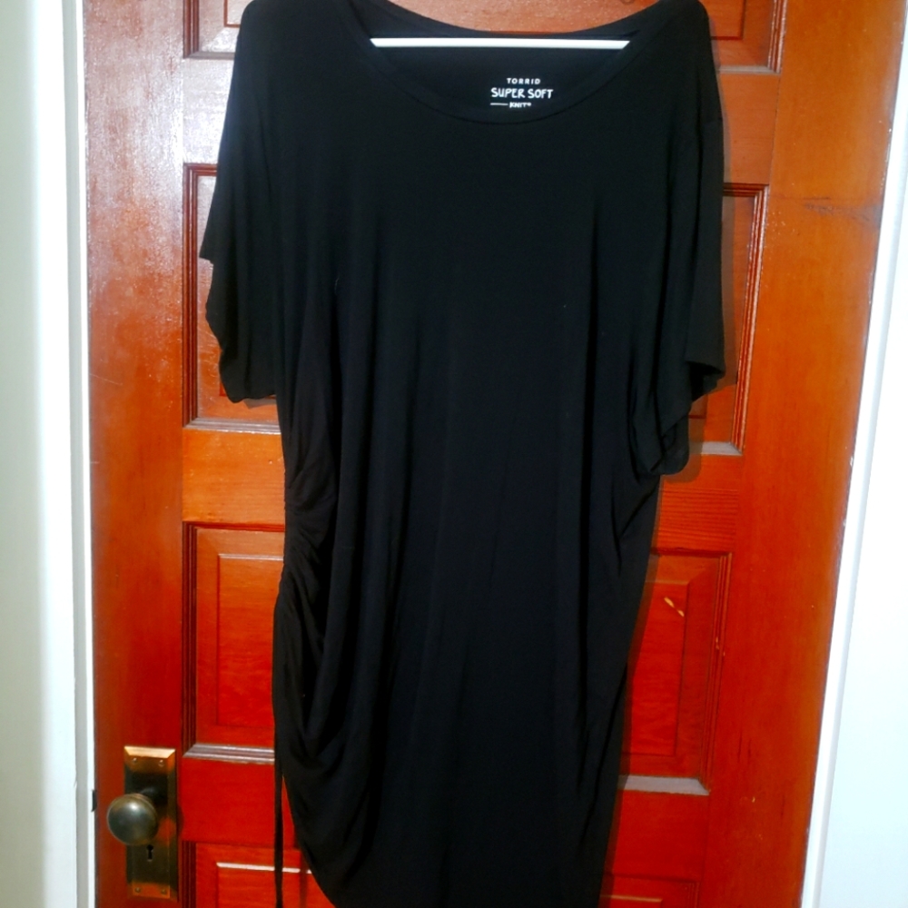 4x Rouched Torrid Super Soft Tee